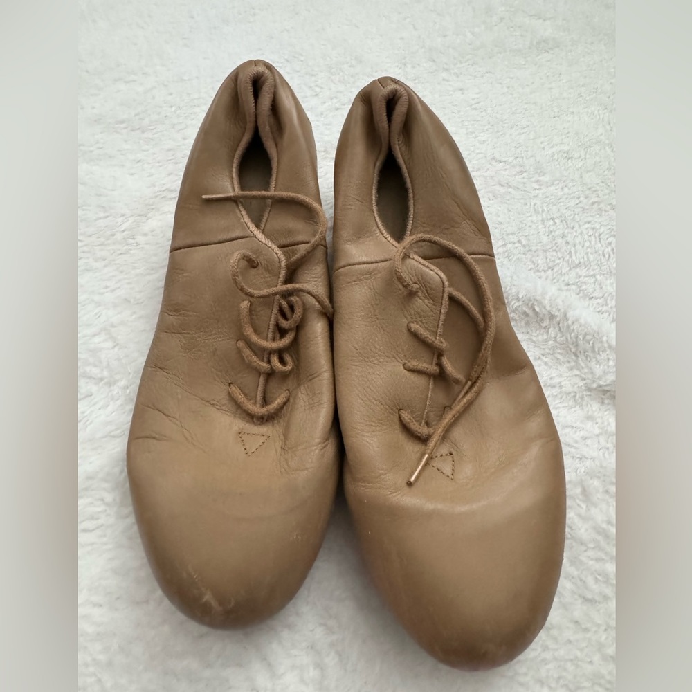 Bloch girls 4.5 tan flex sole tap shoe